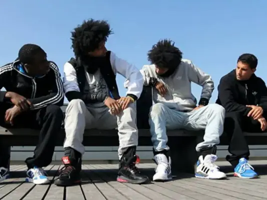 Les musiciens adidas se préparent...
