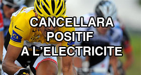 Le coup monté du groupe télévisuel italien RAI : Cancellara et son vélo électrique