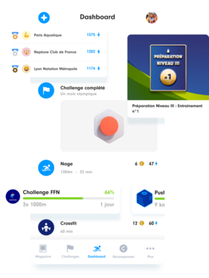 Application Swimming Heroes