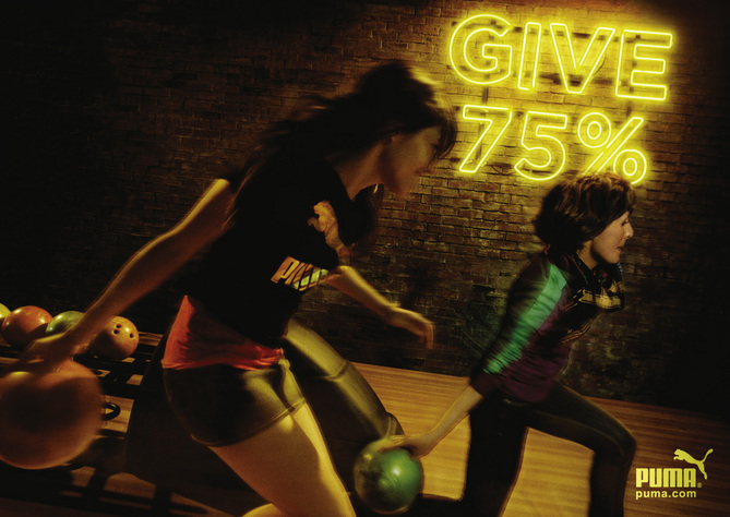 PUMA Social, c'est aussi des filles sportives ET jolies