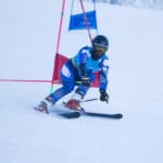 skieur en compétition